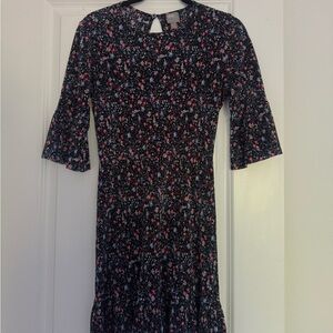 ASOS women’s floral dainty flower crepe mini dress size 4